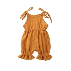 Mustard Romper New in Package
